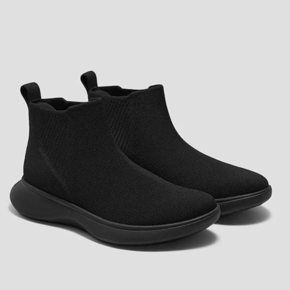 Vivaia Delilah Urban Lightweight Slip On Comfort Water RPT Sneaker Boots Black 8 - Picture 6 of 10